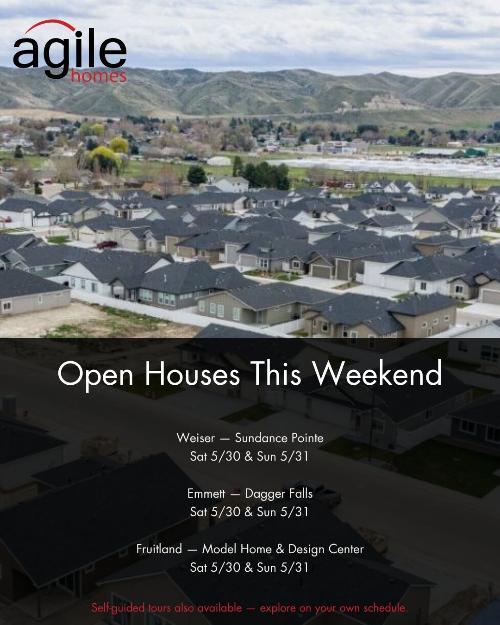 Weekend Open Houses - 5/30-5/31